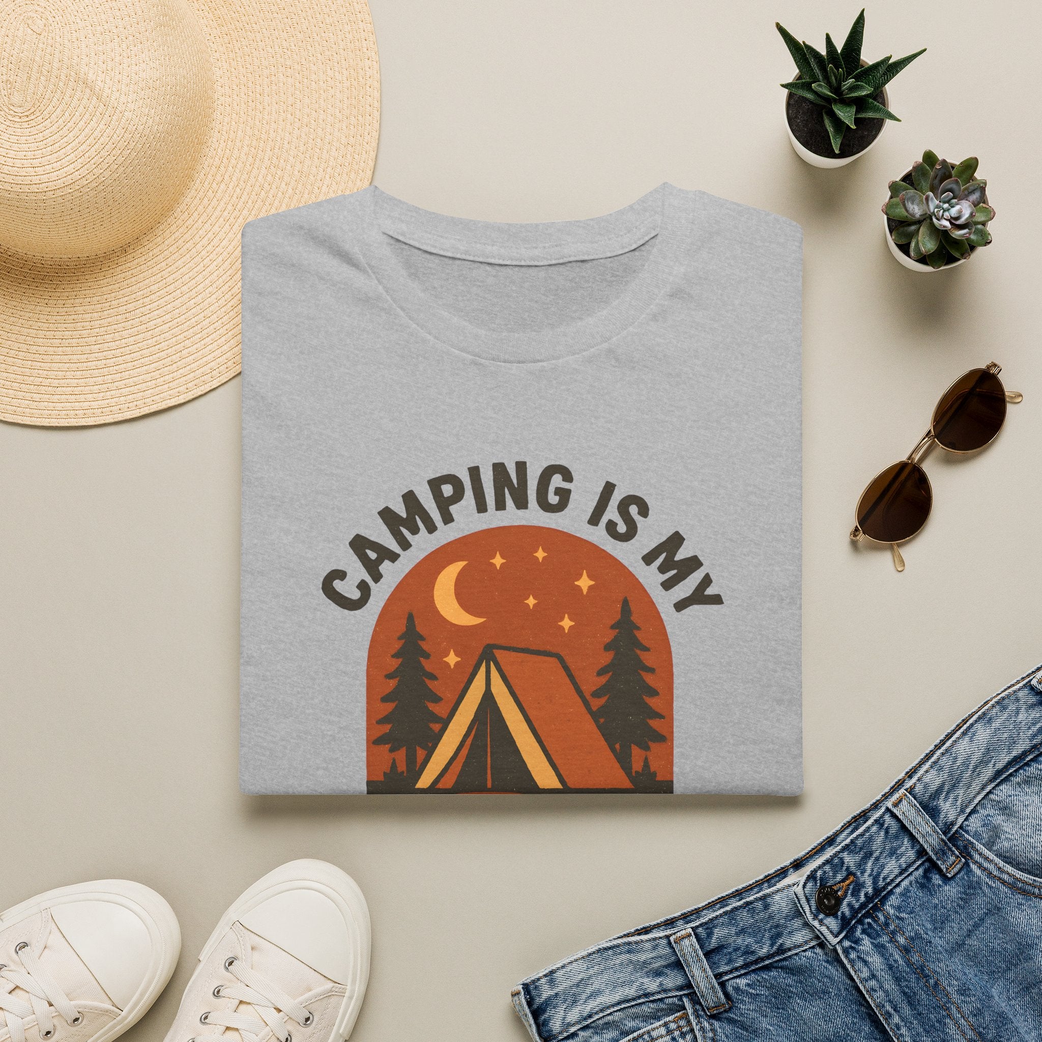 Camping Happy Place T-Shirt