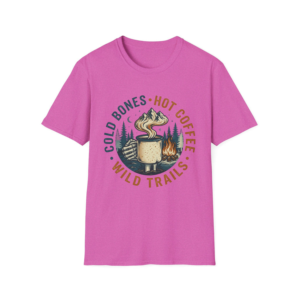 Cold bones hot coffee T-Shirt