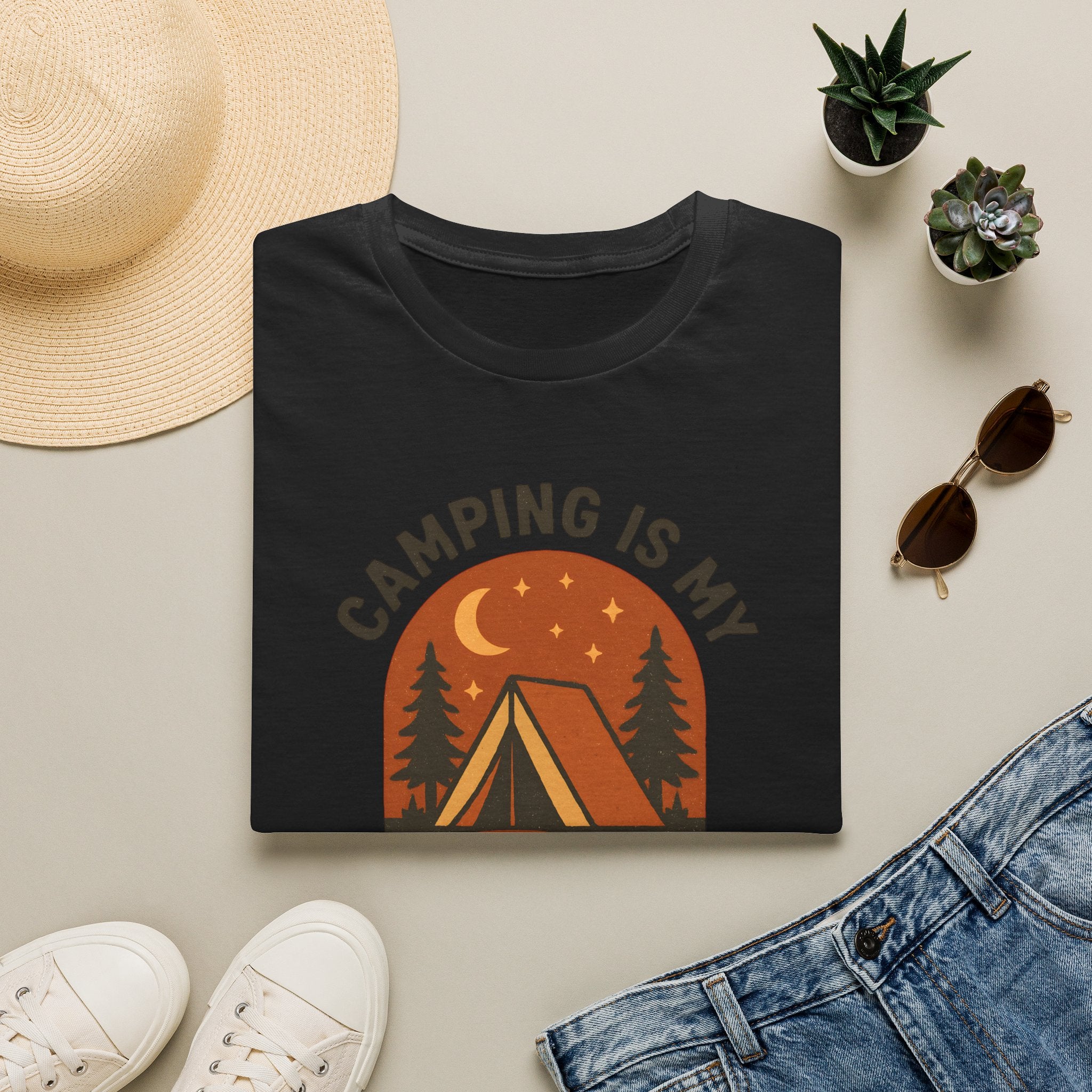 Camping Happy Place T-Shirt