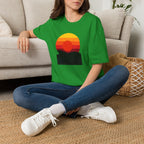 Vibrant Sunset Gradient T-Shirt