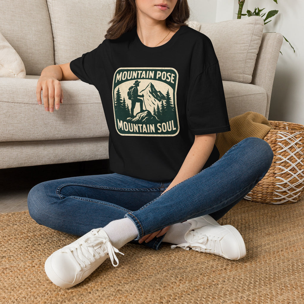 Mountain Hiker Silhouette T-Shirt