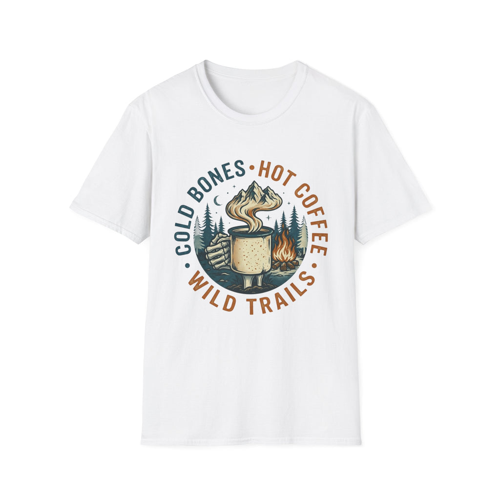 Cold bones hot coffee T-Shirt