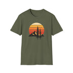 Sunset Over Mountains T-Shirt