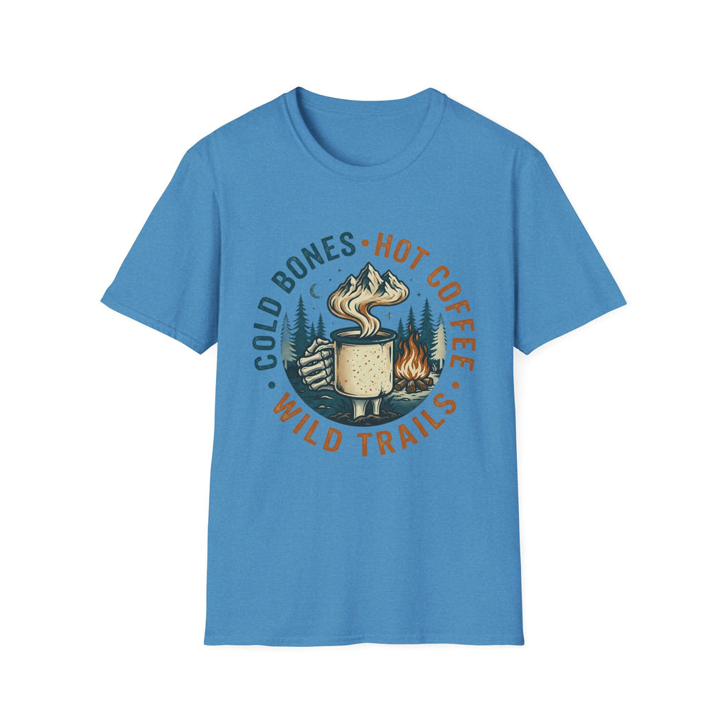 Cold bones hot coffee T-Shirt