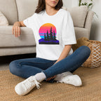 Sunset Pine Silhouettes T-Shirt