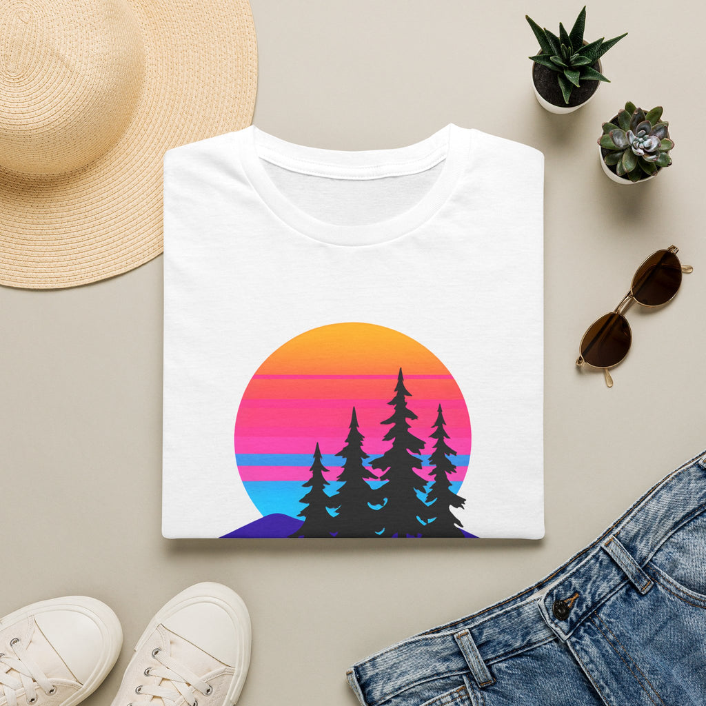 Sunset Pine Silhouettes T-Shirt