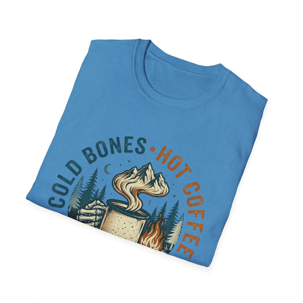Cold bones hot coffee T-Shirt