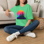 Sunset Pine Silhouettes T-Shirt