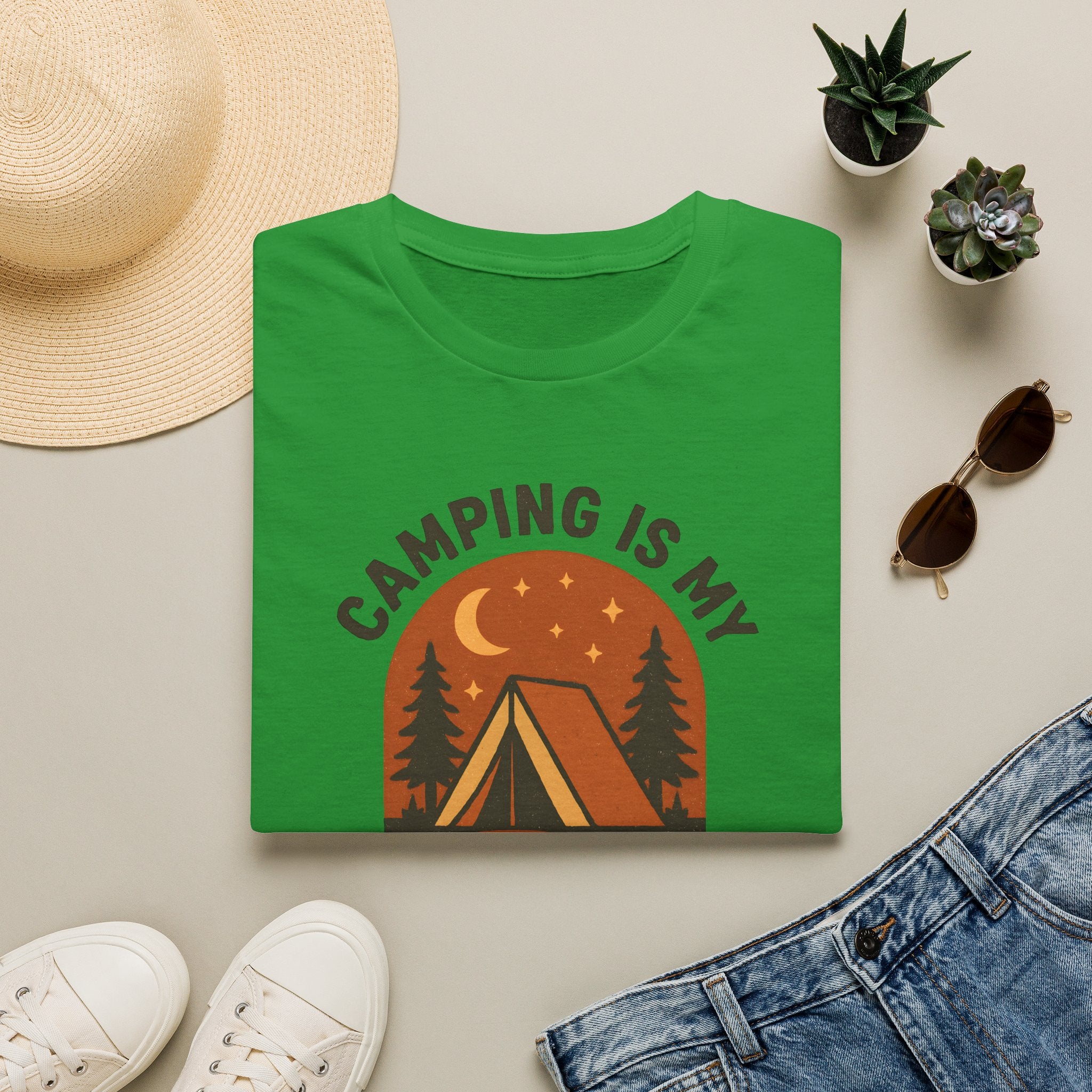 Camping Happy Place T-Shirt