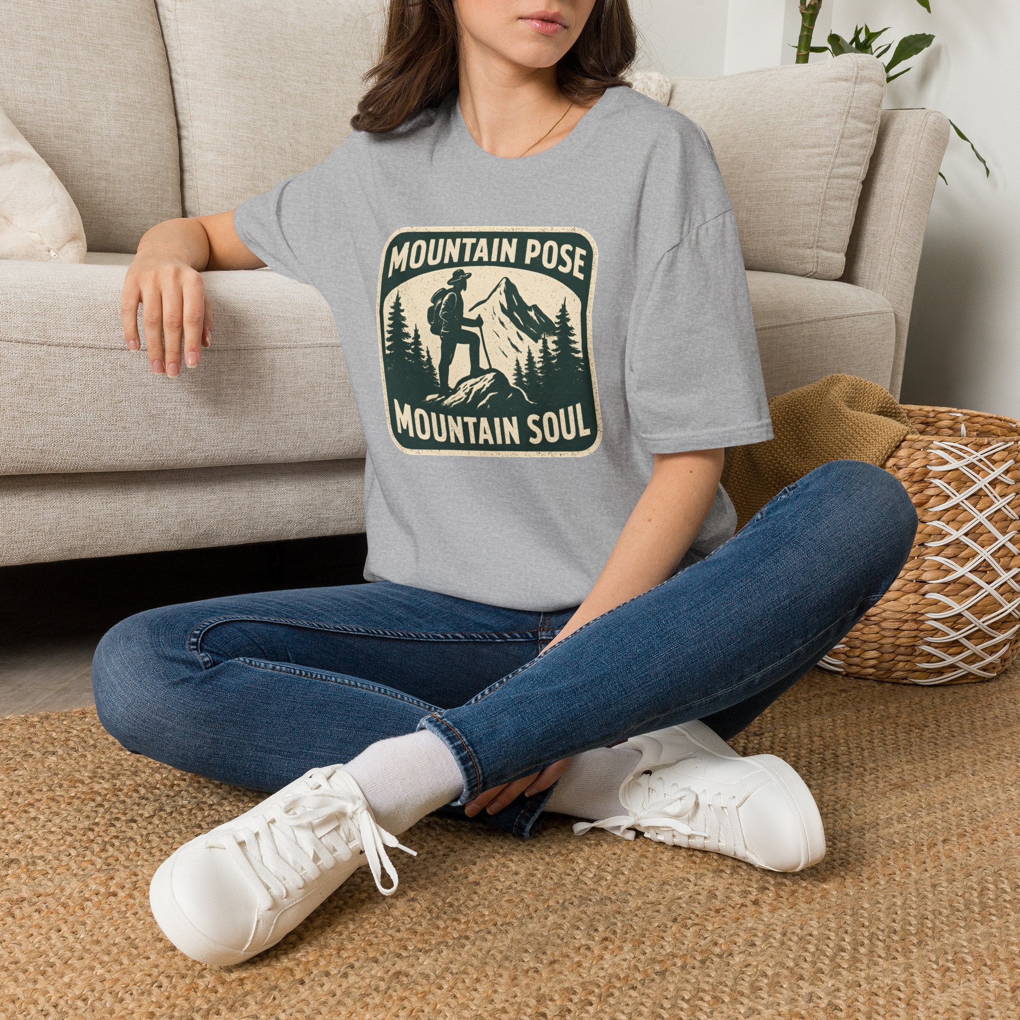 Mountain Hiker Silhouette T-Shirt