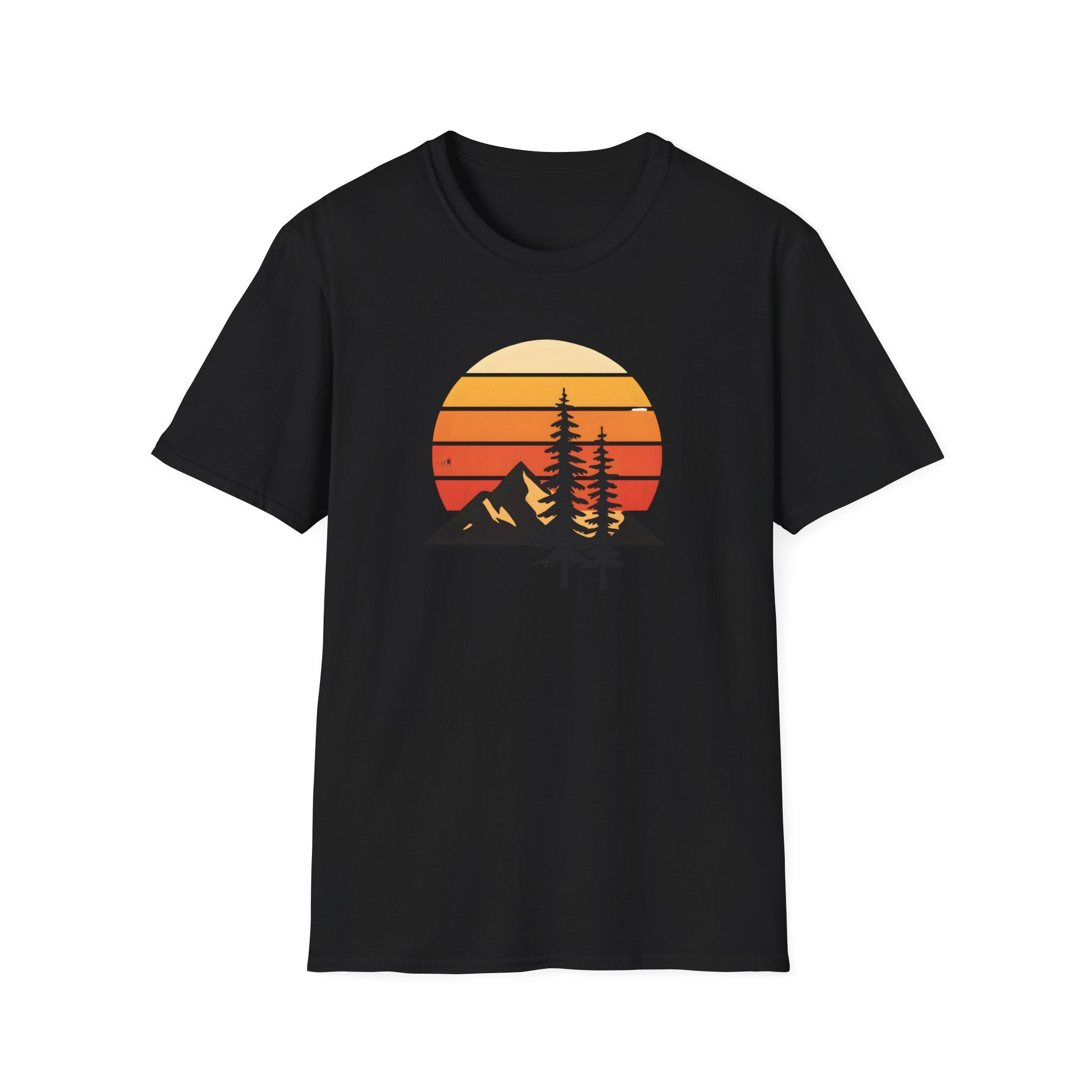 Sunset Over Mountains T-Shirt