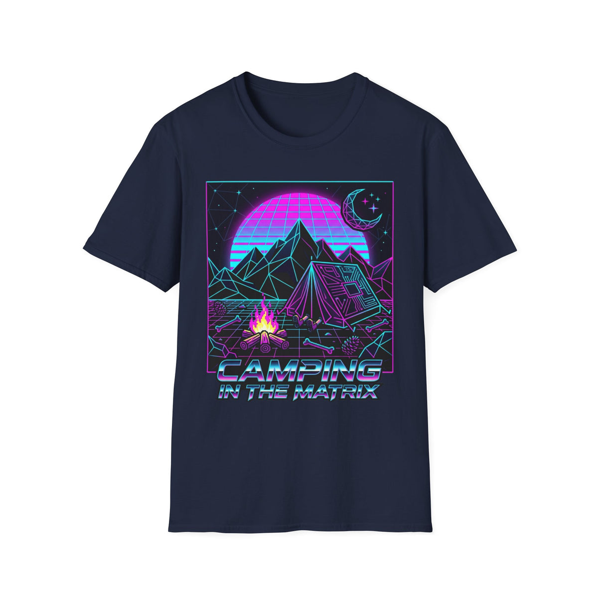 Camping in the matrix T-Shirt