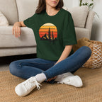 Sunset Over Mountains T-Shirt