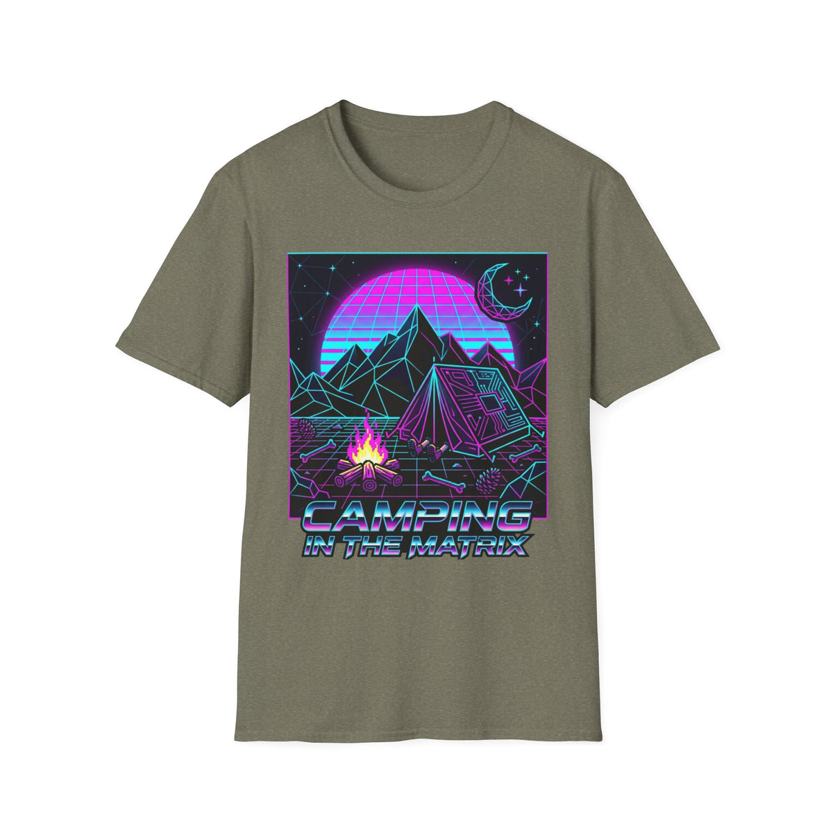 Camping in the matrix T-Shirt