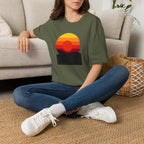 Vibrant Sunset Gradient T-Shirt