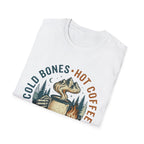 Cold bones hot coffee T-Shirt