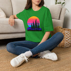 Sunset Pine Silhouettes T-Shirt