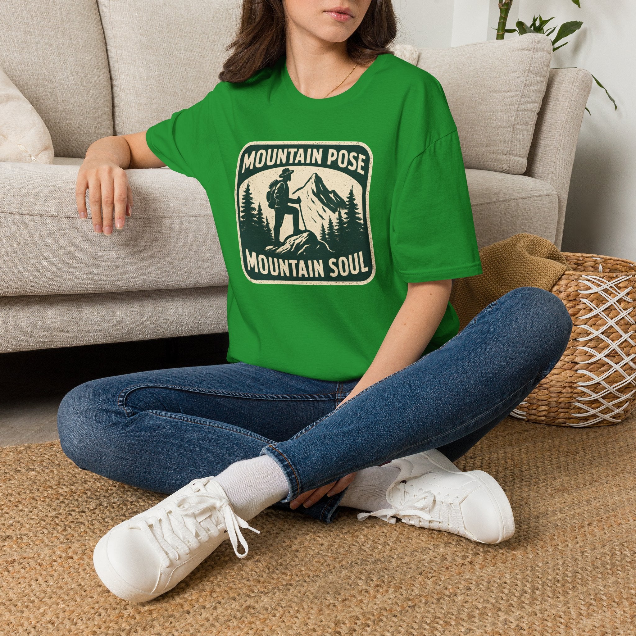 Mountain Hiker Silhouette T-Shirt