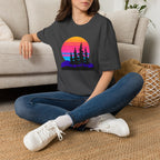 Sunset Pine Silhouettes T-Shirt