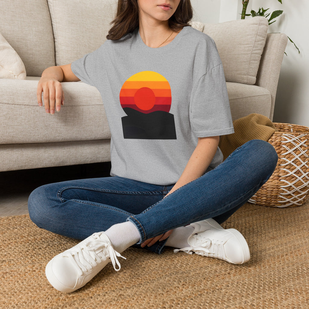 Vibrant Sunset Gradient T-Shirt