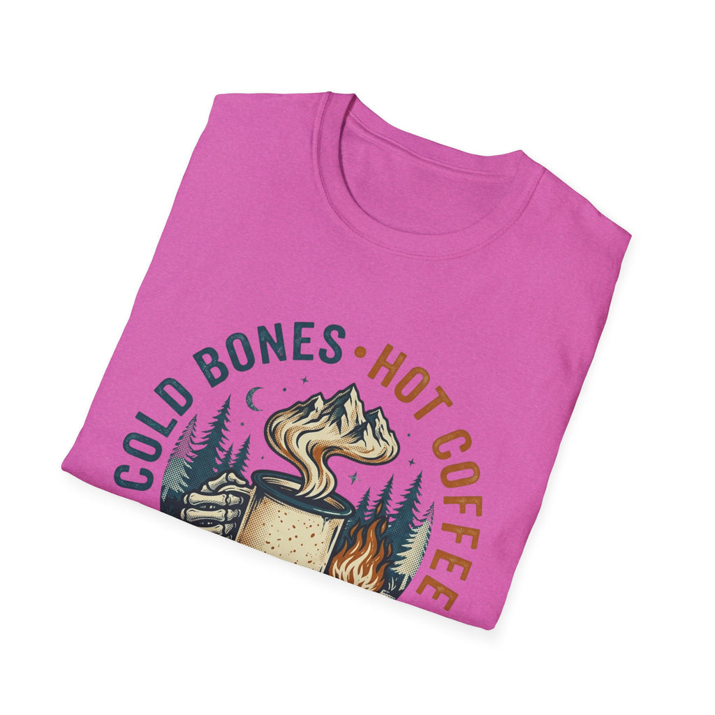 Cold bones hot coffee T-Shirt