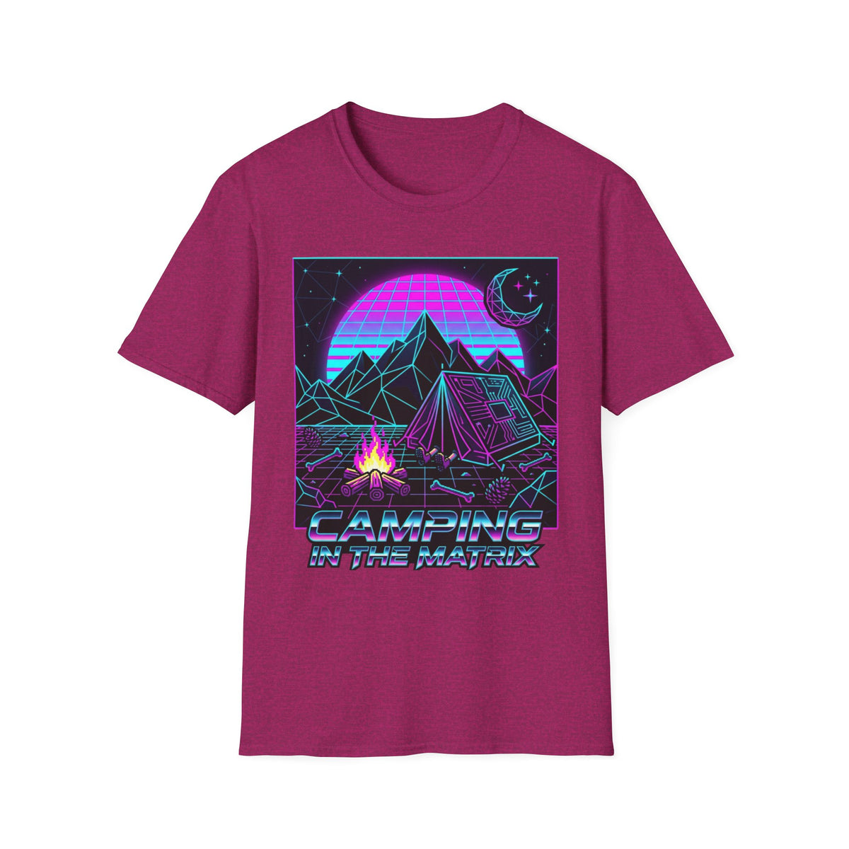 Camping in the matrix T-Shirt