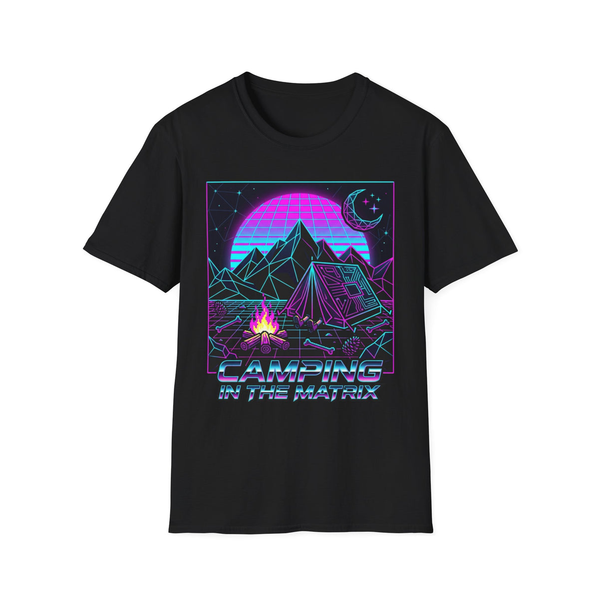 Camping in the matrix T-Shirt
