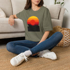 Vibrant Sunset Gradient T-Shirt